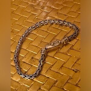 Sterling silver 925 ATI ID bracelet Ross  Simmons